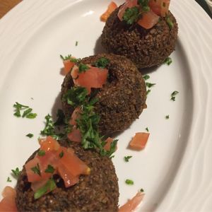 Falafel at Mezze Restaurant in Kralendijk