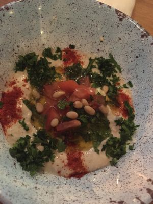 Baba Ghanous at Mezze Restaurant in Kralendijk