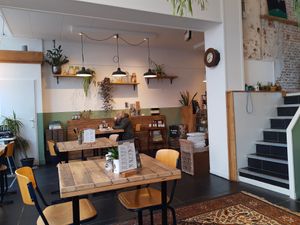 Inside at Lunchcafe Curcuma in Gouda