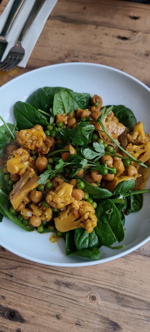 Dish of the week #Veganuary at Lunchcafe Curcuma in Gouda