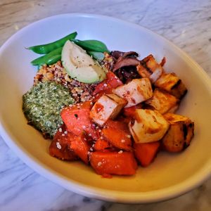 Ancient Grains Bowl with Tofu at True Food Kitchen in Walnut Creek