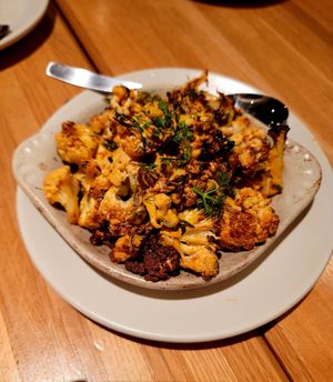 Cauliflower at True Food Kitchen in Walnut Creek
