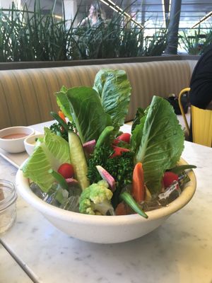 Crudités app at True Food Kitchen in Walnut Creek