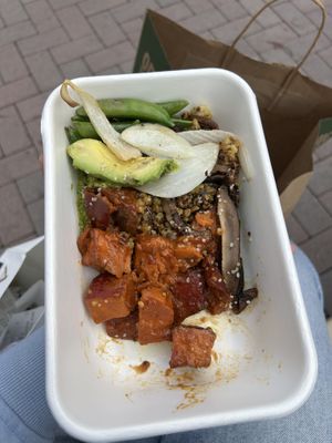 Ancient grain bowl. Small quantity for $20. I’ve ordered this dish before and they gave more last time.   at True Food Kitchen in Walnut Creek