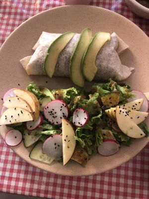 I’m vegan they knew what to do no stress. Great seating  at Cabuche in Oaxaca