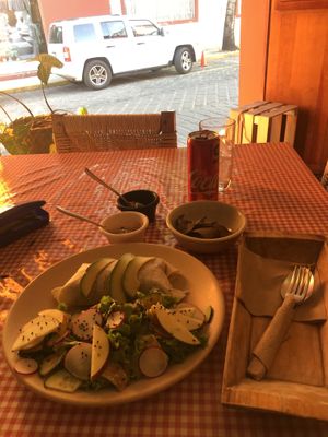 Great atmosphere  at Cabuche in Oaxaca