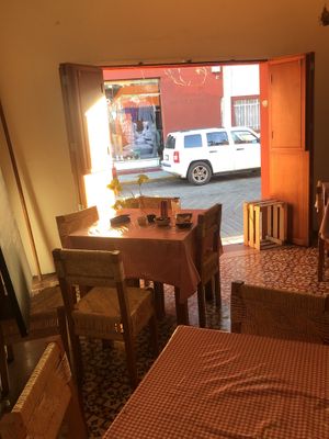 Beautiful setting  at Cabuche in Oaxaca