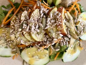 side salad   at Cabuche in Oaxaca