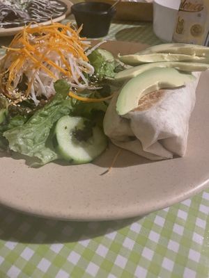 Burrito  at Cabuche in Oaxaca