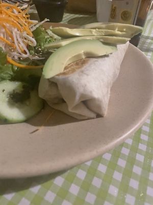 Burrito  at Cabuche in Oaxaca