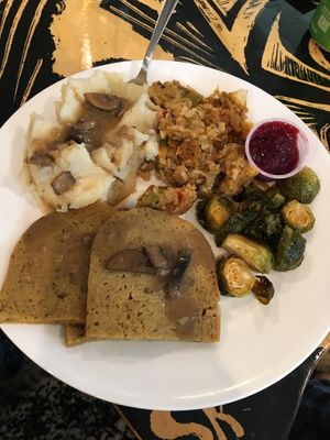 2020 thanksgiving dinner via Luhv can’t wait for 2021 at LUHV Vegan Bistro in Hatboro