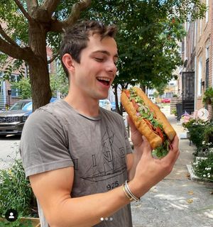 Our meats' hoagie, capicola, ham, salami, cheese, lettuce tomato, red onions, and our own vinaigrette. at LUHV Vegan Bistro in Hatboro