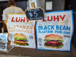 Luhv foods at LUHV Vegan Bistro in Hatboro