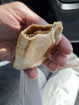 Argentinian empanadas  at LUHV Vegan Bistro in Hatboro