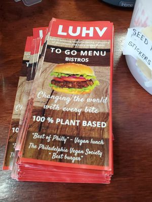 at LUHV Vegan Bistro in Hatboro