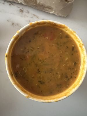 Energy soup !   at LUHV Vegan Bistro in Hatboro