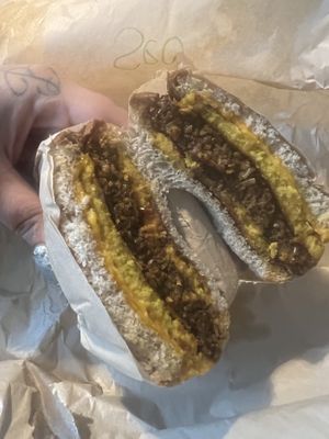 Sausage egg and cheese   at LUHV Vegan Bistro in Hatboro