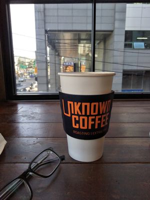 My view. at Unknown Coffee - 언노운커피 in Seoul