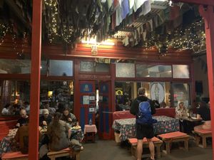 Front of restaurant  at Himalayan Cafe in New Farm