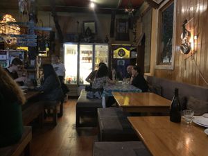 Inside at Himalayan Cafe in New Farm