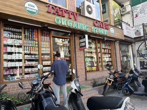 Shop front   at Pundit General Store in Rishikesh