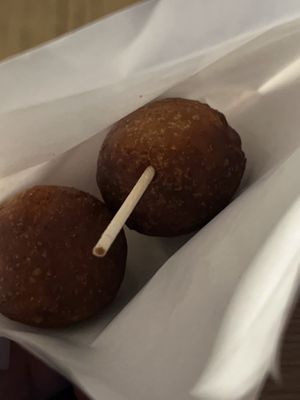 Cocoa mini donats   at Kanauta in Kobe