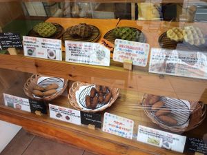 Waffles and donuts at Kanauta in Kobe