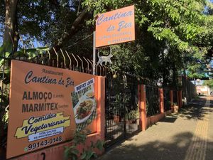 View from the street    at Cantina da Bea in Foz Do Iguacu