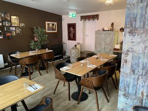 Upstairs dining  at Shalimar in Reykjavik