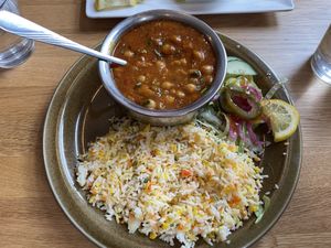 Chana masala   at Shalimar in Reykjavik