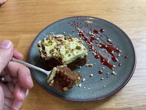 Carrot cake  at Shalimar in Reykjavik