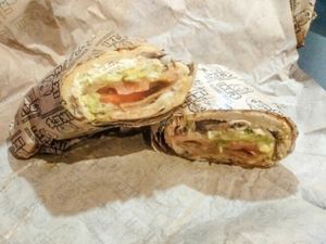 Vegan Tom Brady at Ike's in Burbank