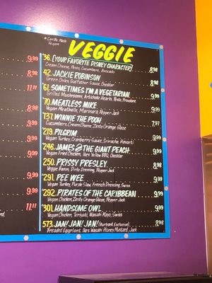 All these sandwiches can be made VEGAN at Ike's in Burbank