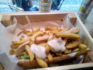 mitraillette at Veni Vidi Vegan in Charleroi