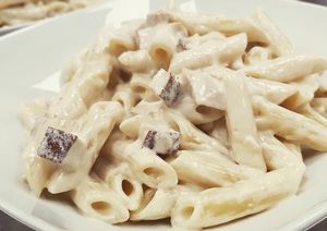 Vegan pasta  at Veni Vidi Vegan in Charleroi