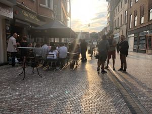 2nd anniversary  at Veni Vidi Vegan in Charleroi