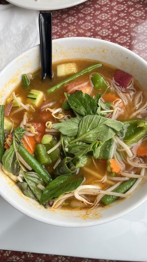 Tom Yum Soup with Noodles   at Chaang Thai in Colorado Springs
