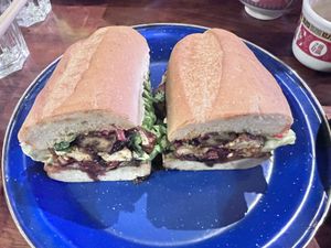 Vegan bahn mi  at Hanoi Bike Shop in Glasgow