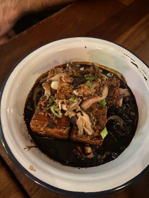Tofu molasses   at Hanoi Bike Shop in Glasgow