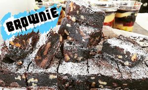 BROWNIE!  at Mr Jackson's Plant Based Food Truck in Tauranga