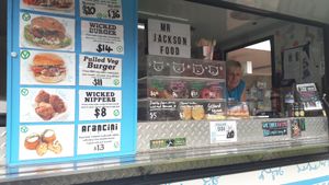 Truck  at Mr Jackson's Plant Based Food Truck in Tauranga