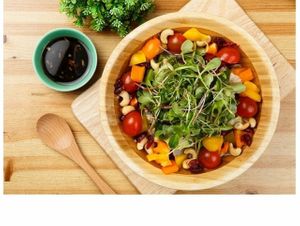 brown rice salad (vegan) at Brownrice - 브라운라이스  in Seoul