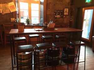 Inside  at BrewDog in Dundee