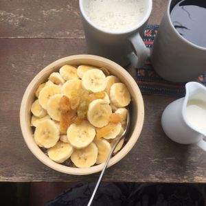 Breakfast at Tree Hugger in Dong Hoi