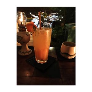 Amazing passion fruit juice  at Tree Hugger in Dong Hoi
