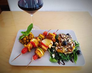 Espetada tropical 💚💚💚 at Escandinavia Green Spirit in Fuseta