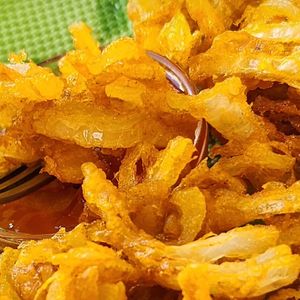 Onion Pakora  at Escandinavia Green Spirit in Fuseta