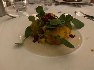 Starter for Christmas dinner  at Ambleside Manor in Ambleside