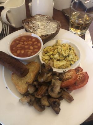 Cooked breakfast   at Ambleside Manor in Ambleside