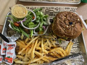 Big Mac  at Plant Power Cafe & Juice Bar in Chattanooga